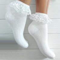 Белые носочки с рюшами | Бальные танцы