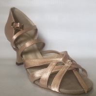 Туфли Латина бежевые | Танцевальная обувь